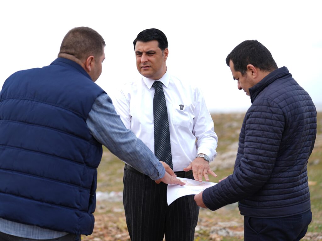 BAŞKAN YILMAZ ADRENAPARK’TA İNCELEMELERDE BULUNDU