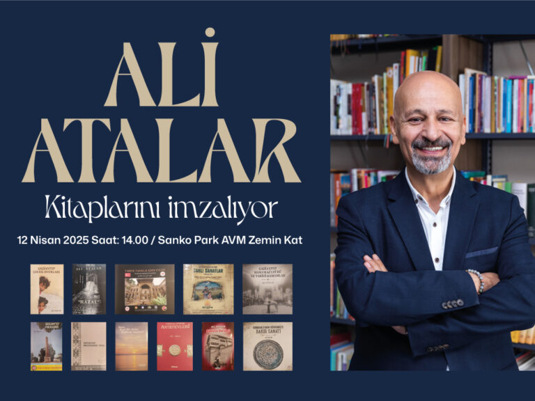 Gazeteci ve yazar Ali Atalar okurlarıyla buluşuyor