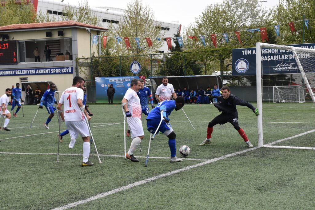 ŞAHİNBEY AMPUTE KUPADA EMİN ADIMLARLA 8-1