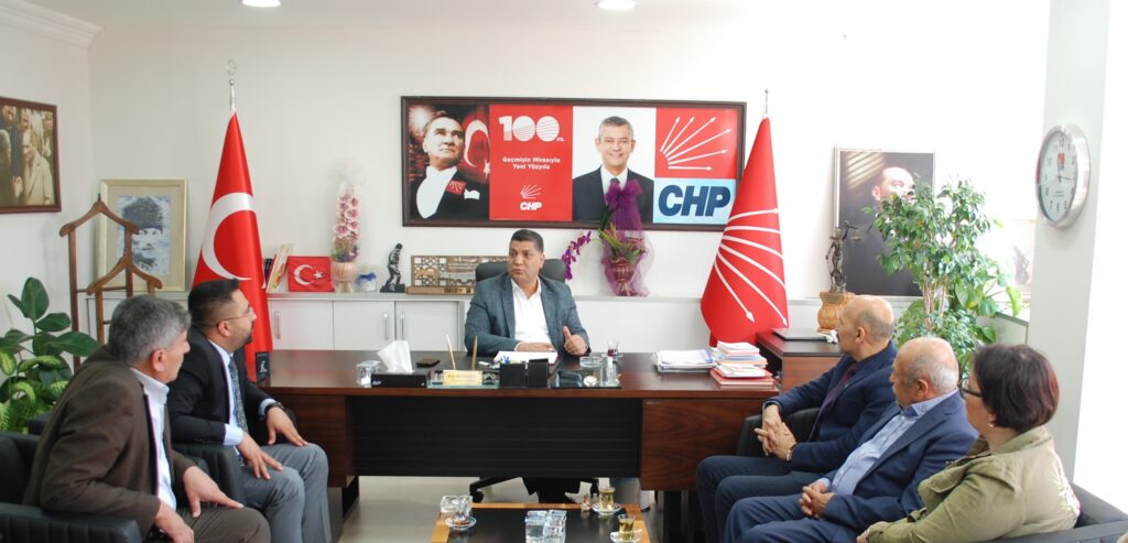 GAZİANTEP BAROSU BAŞKANI AV. BÜLENT DURAN’DAN CHP İL BAŞKANLIĞINA ZİYARET