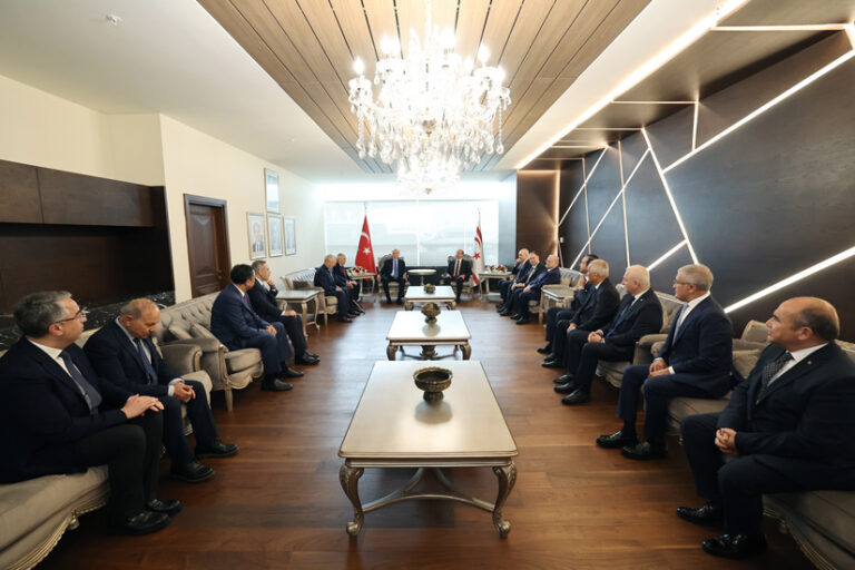 Cumhurbaşkanı Erdoğan, Kuzey Kıbrıs Türk Cumhuriyeti’nde
