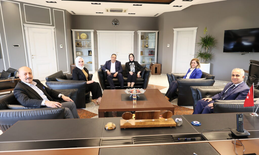 PROF. DR. VEDAT BİLGİN’DEN GAÜN REKTÖRÜ DOĞAN’A ZİYARET