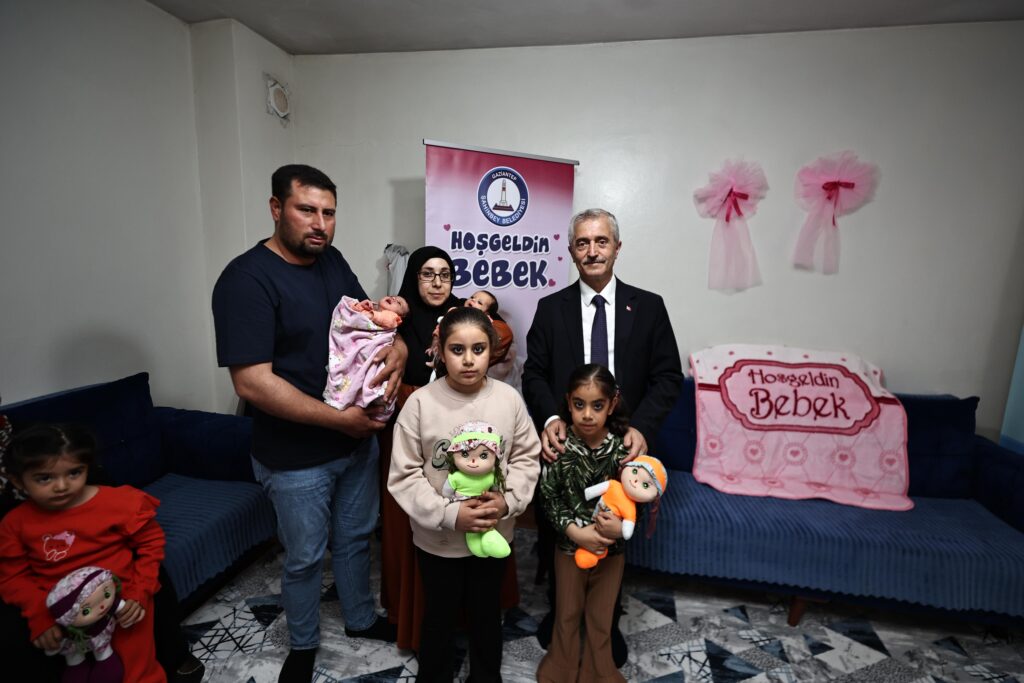 ŞAHİNBEY BELEDİYESİ 190.000 BEBEĞE “HOŞ GELDİN” DEDİ