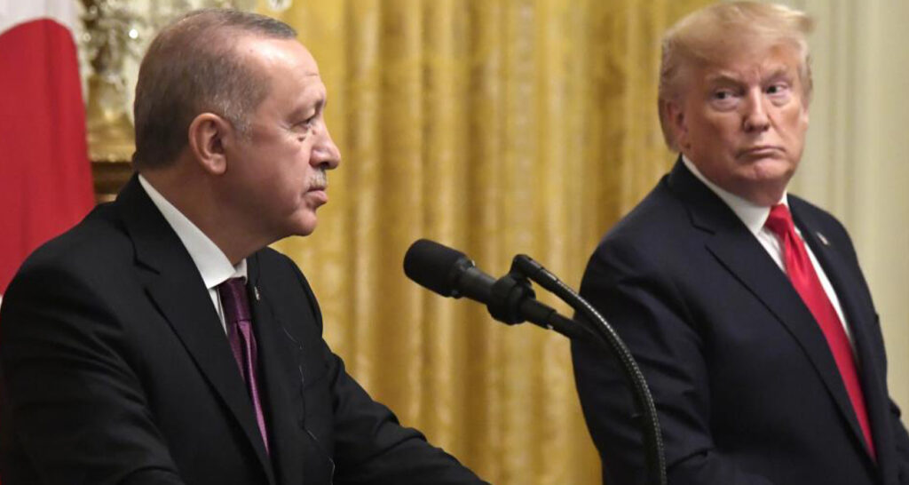 Cumhurbaşkanı Erdoğan, ABD Başkanı Trump ile görüştü
