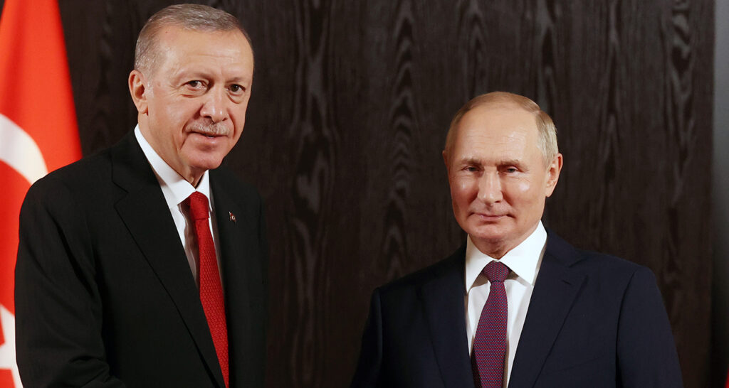 Cumhurbaşkanı Erdoğan, Rusya Devlet Başkanı Putin ile görüştü