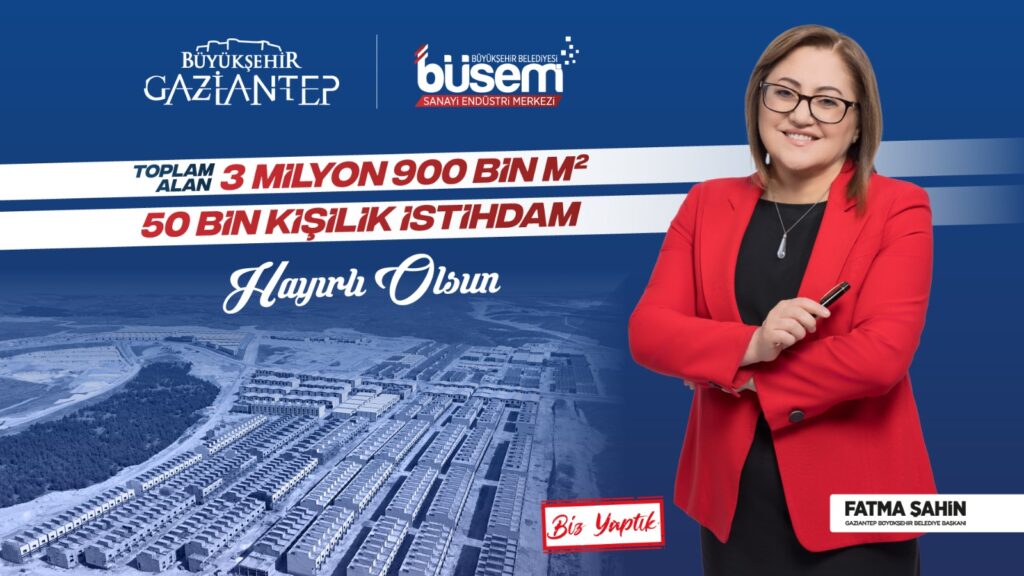 Fatma Şahin: “BİZ YAPTIK”