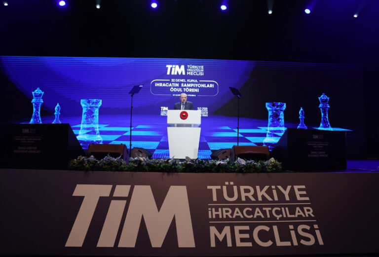 Cumhurbaşkanı Erdoğan, İhracatın Şampiyonları Ödül Töreni’nde…
