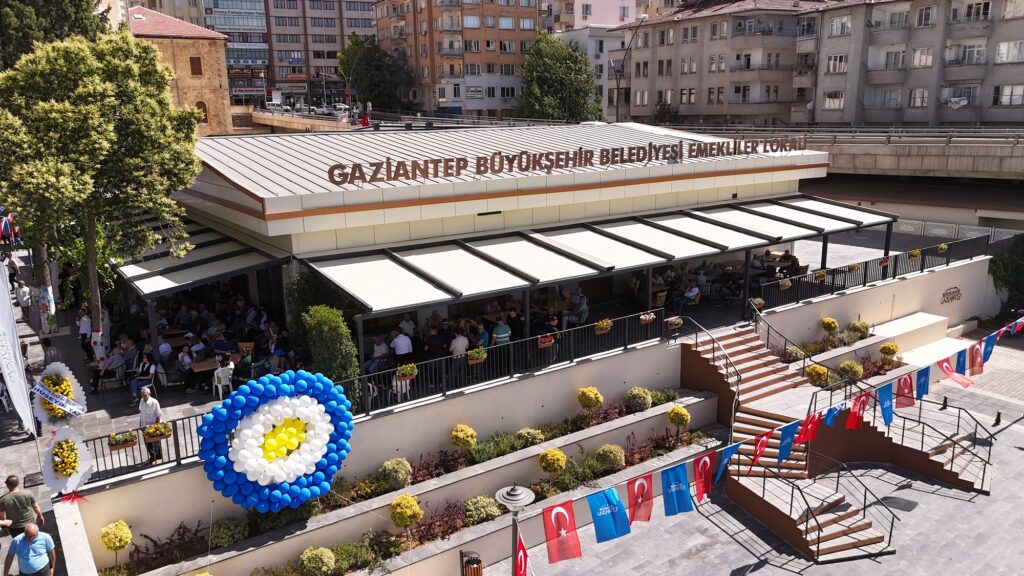 GAZİANTEP EMEKLİLER LOKALİ HİZMETE AÇILDI