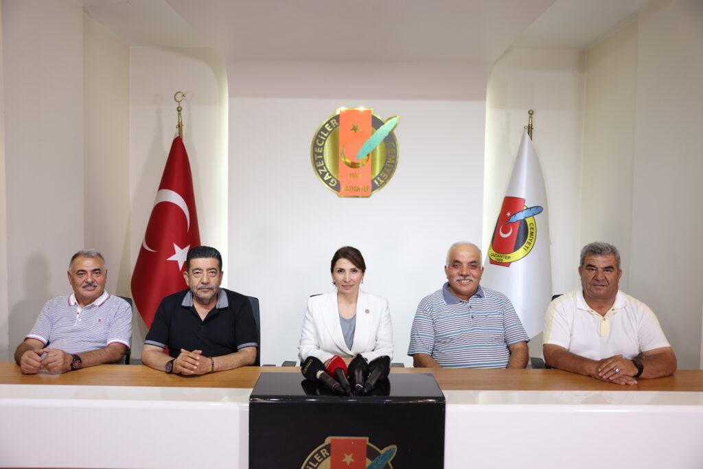 Gaziantep Gazeteciler Cemiyeti ASKF heyetini ağırladı