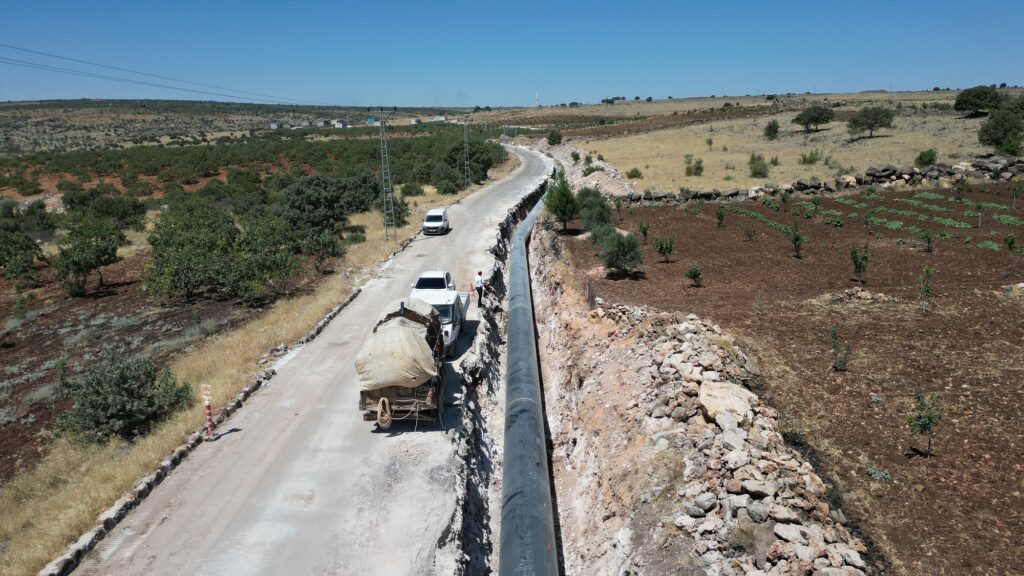 FIRAT-OSB SU İSALE HATTI İNŞAATI TAMAMLANIYOR