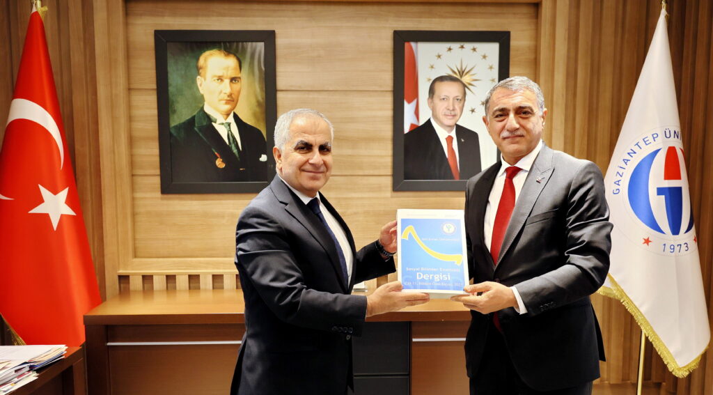 KIRŞEHİR AHİ EVRAN ÜNİVERSİTESİ REKTÖRÜ KARAHOCAGİL’DEN GAÜN’E ZİYARET