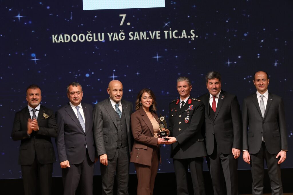 İstikrarlı Büyümenin Ödülü: Kadooğlu Yağ, “İhracatın Yıldızları 2025”te 7. Sırada