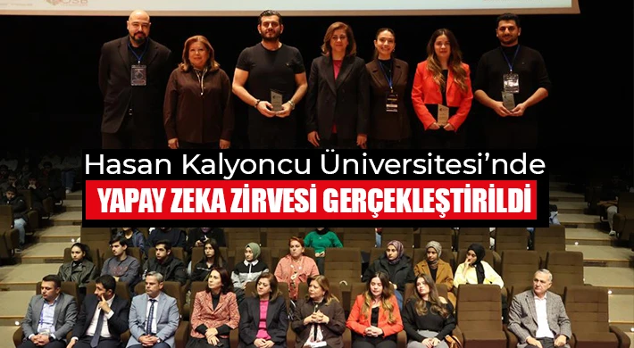 Hasan Kalyoncu Üniversitesi’nde Yapay Zeka Zirvesi Gerçekleştirildi