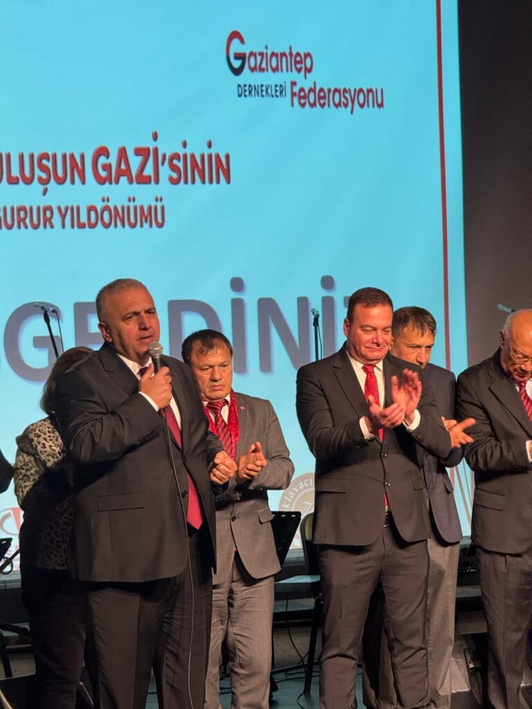 ANKARA GAZİANTEPLİLER DERNEĞİ: “105. GURUR VE ONUR YILIMIZ KUTLU OLSUN NİCE YILLARA”