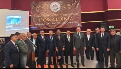 Ankara Gaziantepliler Derneği’nin Düzenlediği Geleneksel İftar Yemeği Salonlara Sığmadı